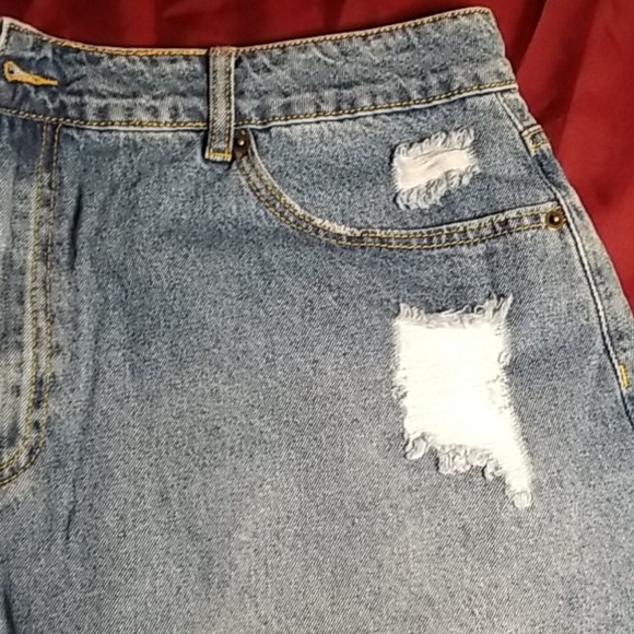 NEW - Forever 21 Skirt Denim Short - Picture 5 of 7